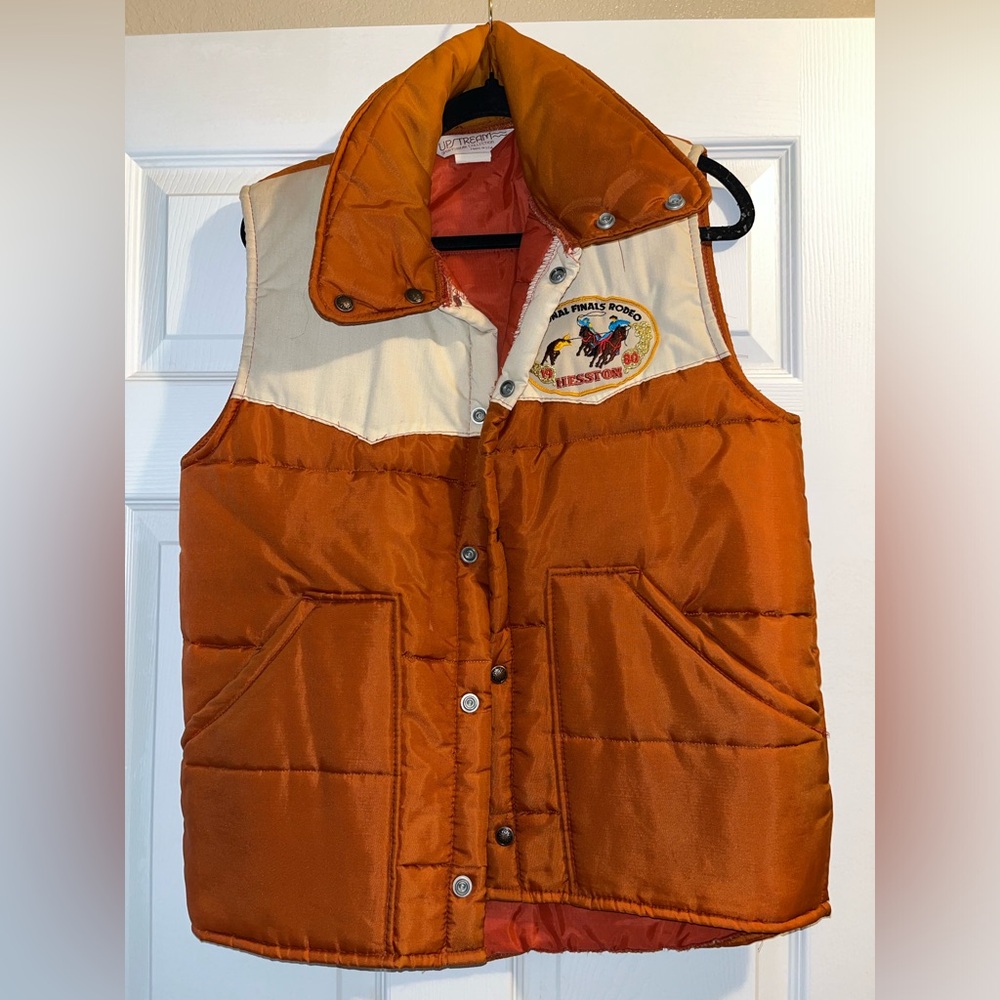 Vintage Hesston National Finals Rodeo vest